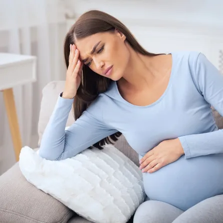 صورة لمضاعفات الحمل