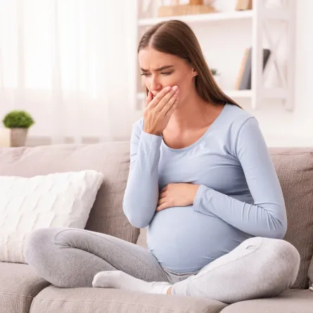 السعال عند الحامل
