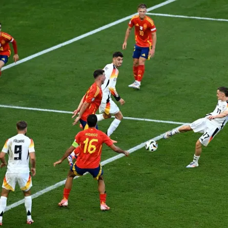 لقطات من مواجهة إسبانيا وألمانيا في ربع نهائي يورو 2024 - الصورة من uefa