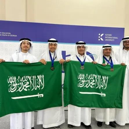 4 جوائز عالمية في الأولمبياد الأوروبي 2024 من نصيب المنتخب السعودي - الصورة من حساب موهبة على إكس