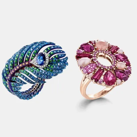 خواتم بثلاثة أحجار