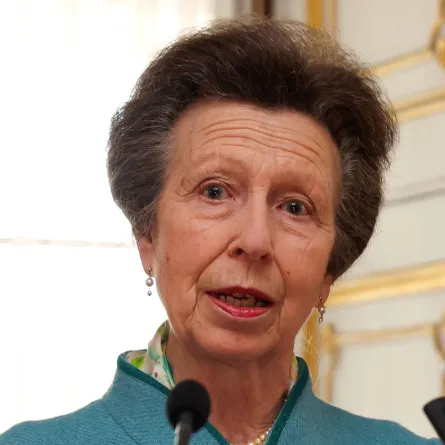 الأميرة آن في قصر باكنغهام بوسط لندن (Princess Anne at Buckingham Palace in central London). مصدر الصورة: Tristan Fewings / POOL / AFP