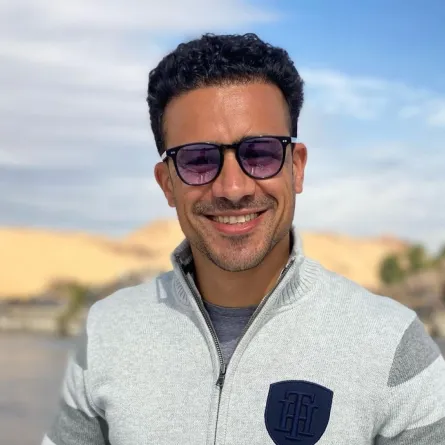 أحمد داود - الصورة من صفحته على انستغرام