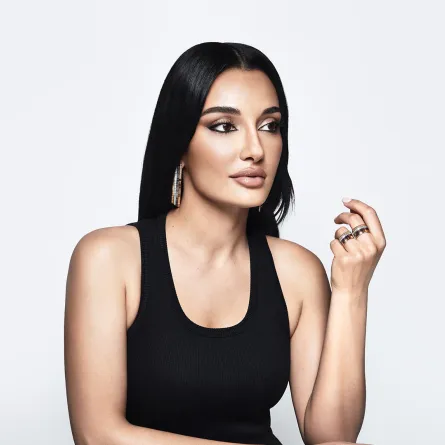 أمينة معادي بمجوهرات Quatre- تصوير فؤاد تادرس- الصورة من مكتب العلاقات العامة لبوشرون