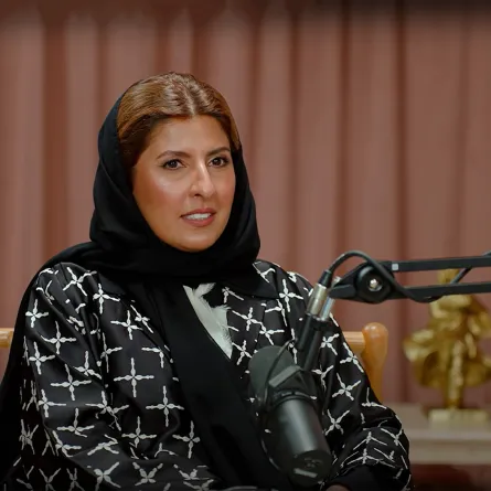 الأستاذة لمى الشثري رئيسة تحرير سيدتي والجميلة ضيفة في بودكاست "الميمان شو The Mayman Show" من عرب نيوز 