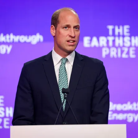 الأمير ويليام في قمة الطاقة المتقدمة في لندن (Prince William at the Breakthrough Energy Summit in London). مصدر الصورة: Chris Jackson / POOL / AFP
