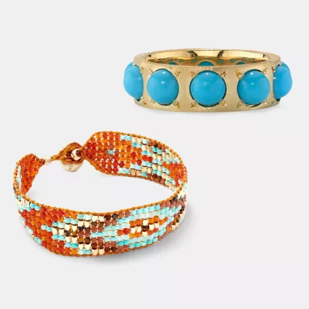 مجوهرات الخرز الملون