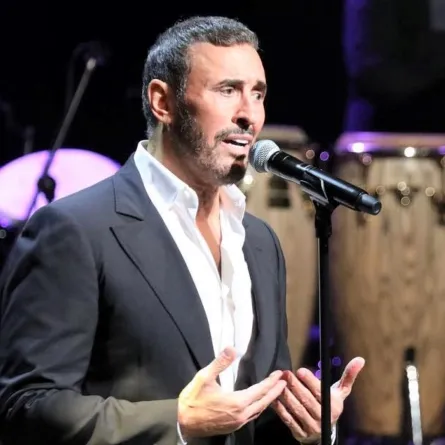 كاظم الساهر- الصورة من حسابه على الانستغرام 