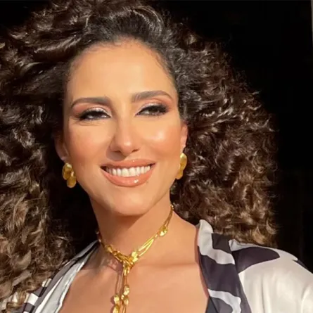 حنان مطاوع- الصورة من حسابها على الفيسبوك