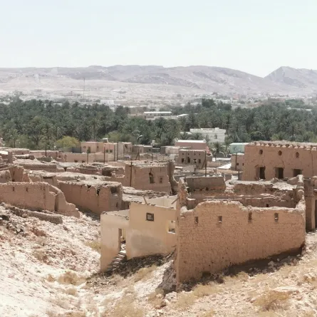 جانب من مدينة عبري