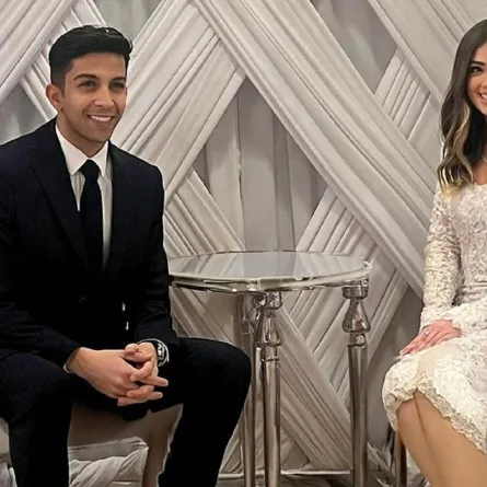 ليلى زاهر وهشام جمال- الصورة من حساب ليلى على إنستغرام