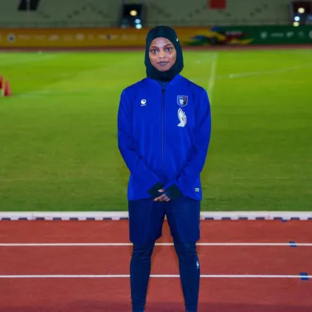 العداءة السعودية هبة محمد