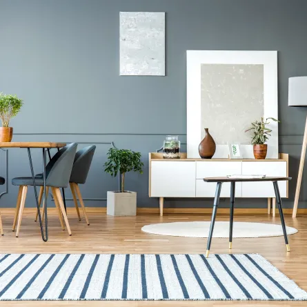 منطقة معيشة منزلية مفتوحة