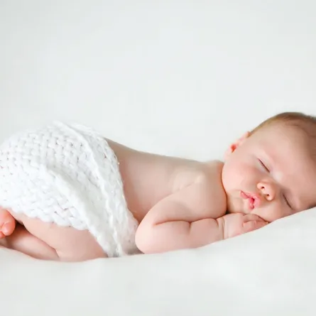 صورة لطفل نائم