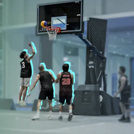 كرة السلة. الصورة من مكتب أبوظبي الإعلامي