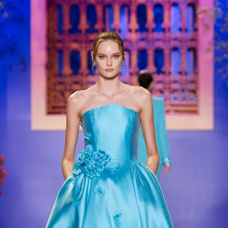 فستان من باميلا رولاند Pamella Roland- الصورة من Launchmetrics/Spotlight ©