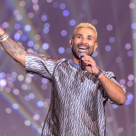 أحمد سعد- الصورة من حساب روتانا لايف على الانستغرام