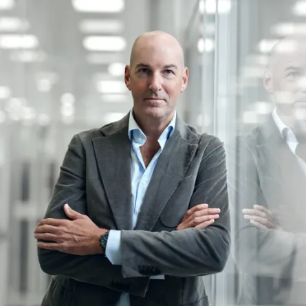 كريستيان نوب رئيس قسم التصميم  في IWC Schaffhausen - الصورة من المكتب الاعلامي للعلامة 