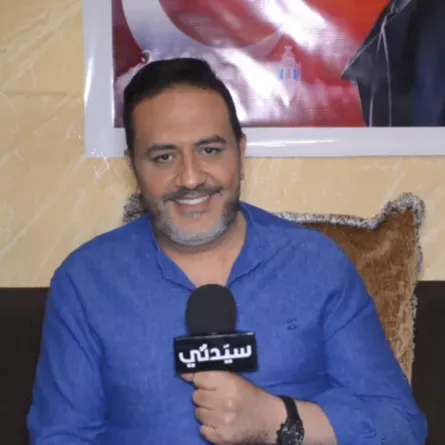 خالد سرحان خلال لقائه مع كاميرا «سيدتي»- تصوير محمد عربي