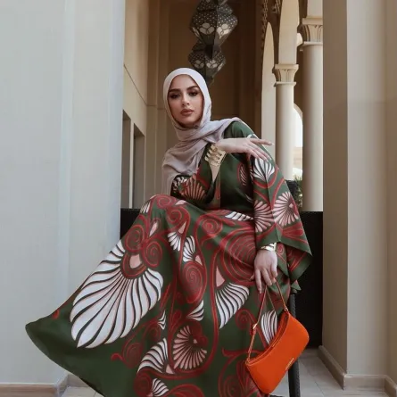 مدونة الموضة سهى طه - الصورة من حسابها على إنستغرام