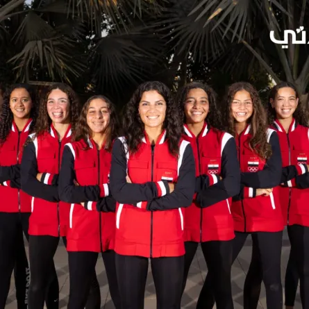 فريق منتخب مصر للسباحة التوقيعية- تصوير خاص بـ«سيدتي»