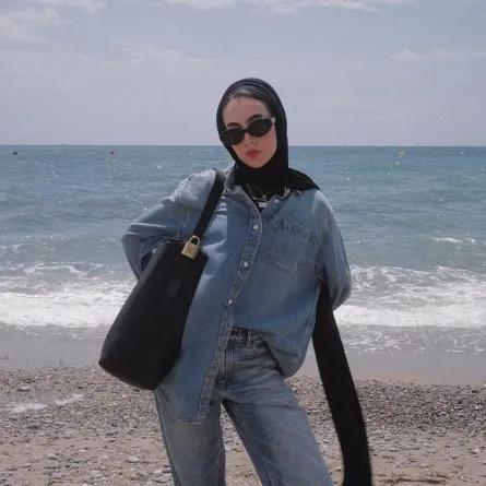 مدونة الموضة لينا الغوطي - الصورة من حسابها على إنستغرام