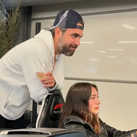 نسليهان أتاغول وزوجها قادير دوغلو- الصورة من حساب نسليهان أتاغول على إنستغرام