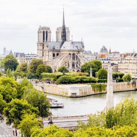 جانب من مدينة باريس