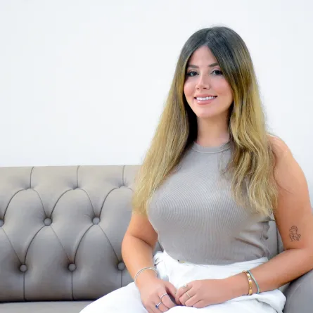 المصممة السورية ميريام هلال