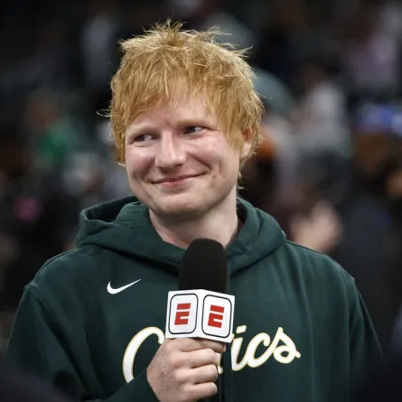 إيد شيران Ed Sheeran في بوسطن (مصدر الصورة:  Winslow Townson / GETTY IMAGES NORTH AMERICA / Getty Images via AFP)