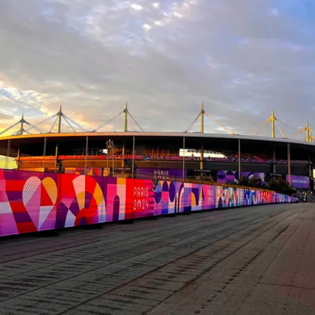 لقطة خارجية لستاد دو فرنسا