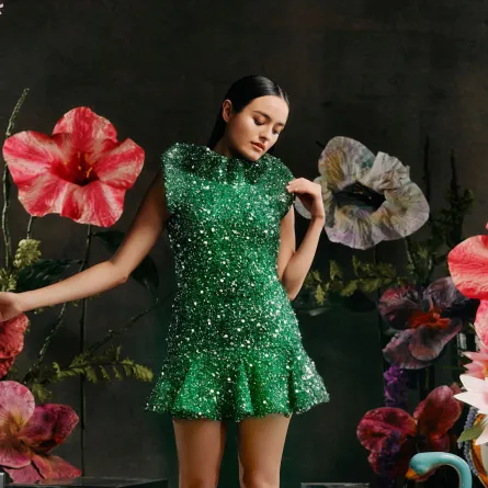 إطلالة من رودارت Rodarte- الصورة من Launchmetrics/Spotlight ©