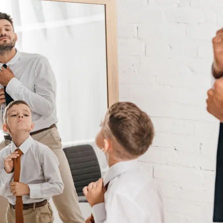 هل يقلد الأبناء شخصية آبائهم؟