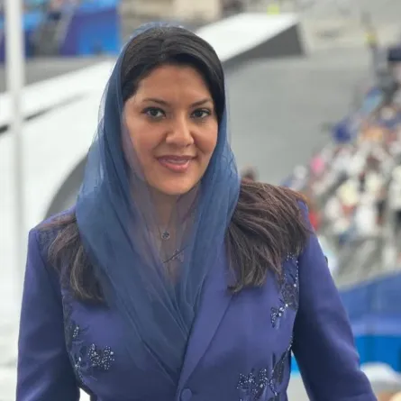 الأميرة ريما بنت بندر سفيرة السعودية في واشنطن وعضوة اللجنة الأولمبية الدولية 