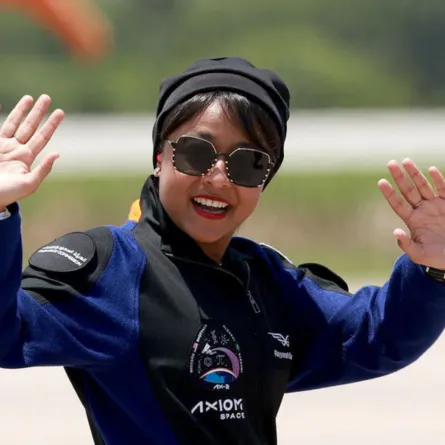 رائدة الفضاء السعودية ريانة برناوي 