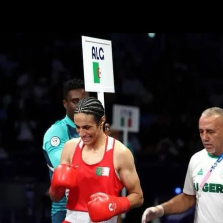 إيمان خليف تحصد ذهبية الملاكمة باسم الجزائر في أولمبياد باريس 2024 - الصورة من حسابها على إنستجرام