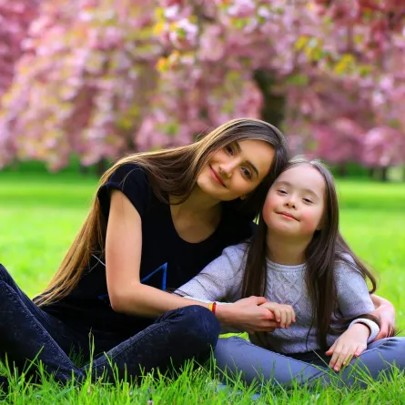 صورة لأم مع طفلتها