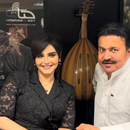 نورا بالألف وعلي عبد الستار -الصورة من المصدر