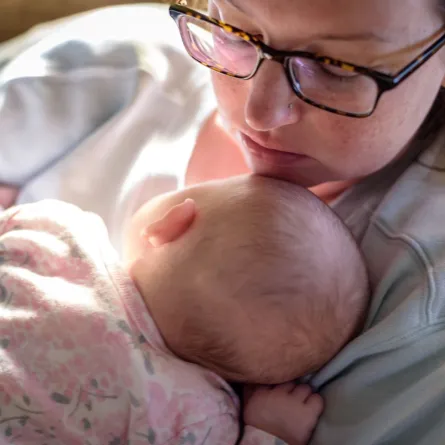 صورة للرضاعة الطبيعية