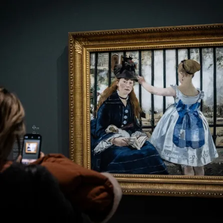 لوحة للرسام الفرنسي إدوارد مانيه