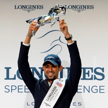 نائل نصار في مركز مؤتمرات لونغ بيتش في لونغ بيتش، كاليفورنيا (Nayel Nassar at the Long Beach Convention Center in Long Beach, California). مصدر الصورة: Robert Laberge/Getty Images/AFP