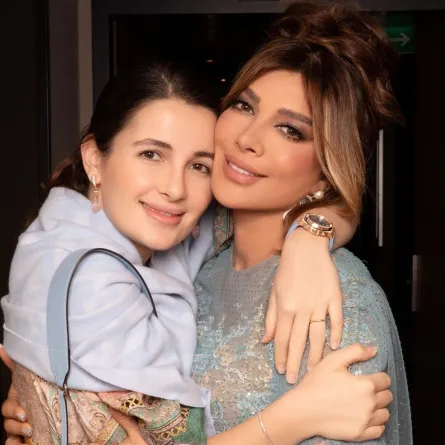 أصالة وابنتها شام الذهبي - الصورة من حساب شام الذهبي على انستغرام