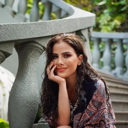 صبا مبارك- الصورة من حسابها على إنستغرام