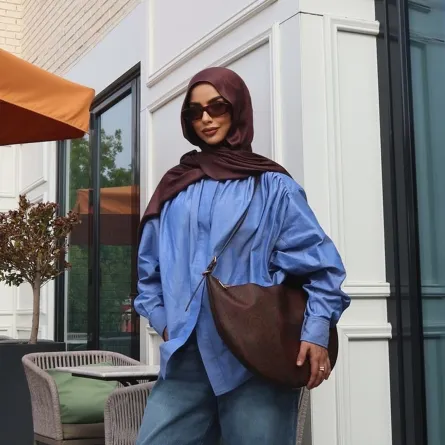 مدونة الموضة سهى طه - الصورة من حسابها على إنستغرام