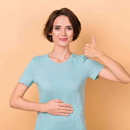 صورة لحامل في الشهر الثاني