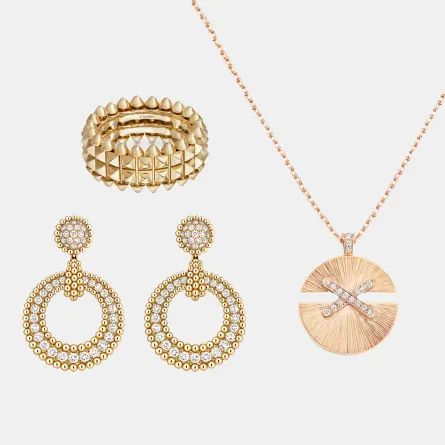 مجوهرات ذهب لإطلالات البحر