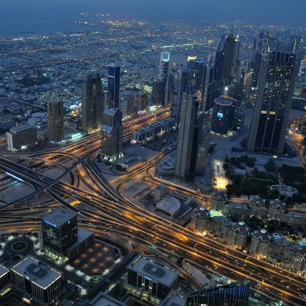 مدينة دبي. الصورة من موقع unsplash