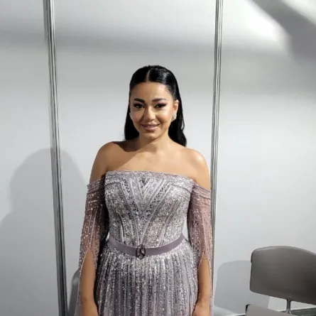 رحمة رياض من الحفل - صورة خاصة لسيدتي من تصوير يولا خضرا