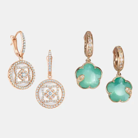 أقراط قصيرة