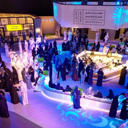 المنتدى الدولي للاتصال الحكومي. الصورة من مكتب الشارقة الإعلامي